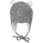Sterntaler Бебешка зимна шапка Sterntaler - С принт на мечета, 39 cm, 3-4 м (4502124-542) - ozone