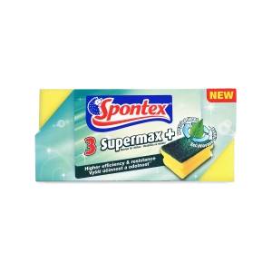 Spontex Supermax+ гъба форма (3 бр. /сутиен)
