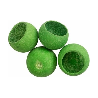 Dekorácie - Bell cup 4-5 cm - jablkovo zelený 4 ks