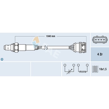 Lambda sonda FAE 77373