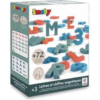 Smoby Smoby: Магнитни цифри и букви - 72 броя (7600430108)