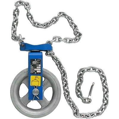 Brano Строителна макара с верига и капак Brano Z500 E, 123-118101-101-D - 125 mm, 0.5 t (123-118101-101-D)