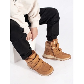 Zajímavé dětské kotníkové boty bez podpatku