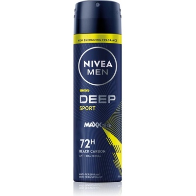 NIVEA MEN Deep Sport deospray pro muže 150 ml