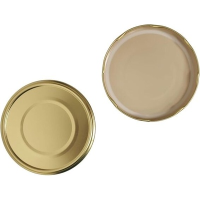 Kapsle Twist-off, průměr 110 mm, zlatá barva, víčka pro velké sklenice 5