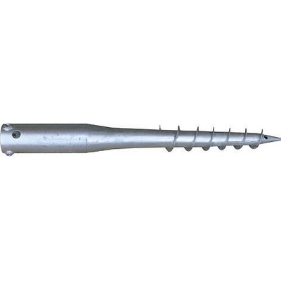 Zemná skrutka GSA02 – Zn, 800x68x1,8 mm, 3xM8