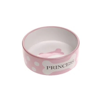 Ferplast Thea Small Bowl - Керамична купа за вода и храна за котки и кучета , 300 мл. розов/син