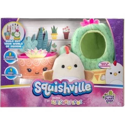 Squishmallow Squishville Mini s set Little Plant Shop