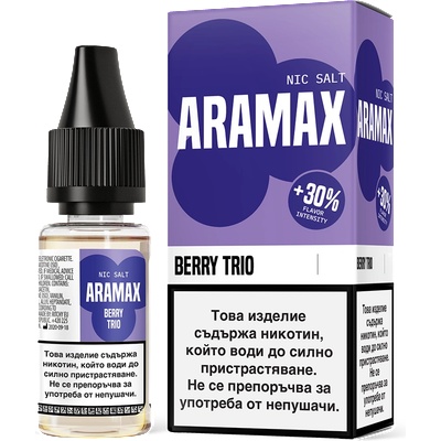 никотинови соли Aramax Salt 10ml Berry Trio 10мг