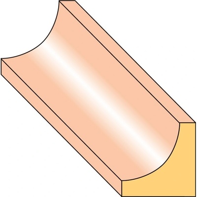 Lišta stropní S3 smrk nastavený 17×17×2000 mm, 25 ks/bal
