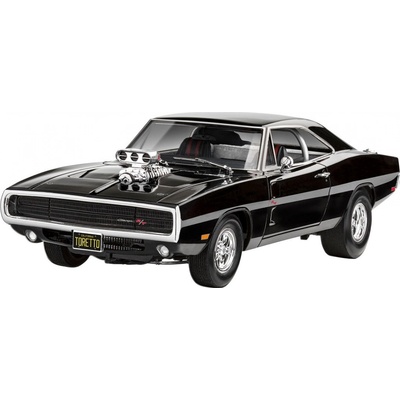 Revell model auta Monogram Model Kit Plastic auto 4319 Fast & Furious Dominic's 1970 Dodge Charger 1:25