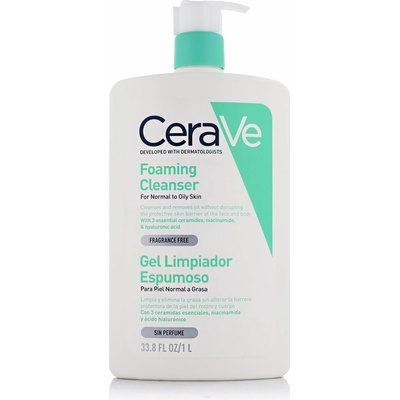 CeraVe Foaming Cleanser Čisticí pěnivý gel 1000 ml