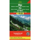 Alpy mapa Freytag 1:500t