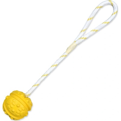 Trixie míček gumový na provaze 7 cm 1 ks