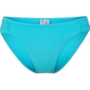 Seafolly Дамско бикини долнище Seafolly Seafolly Collective High Leg Ruched Side Pant Bikini bottom - Atoll Blue - размер 34 (EU) (150-4234-0112)