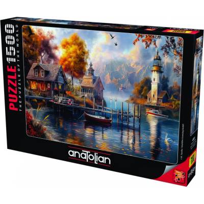 Anatolian Пъзел Anatolian - Есен на езерото, 1500 части (P4581)