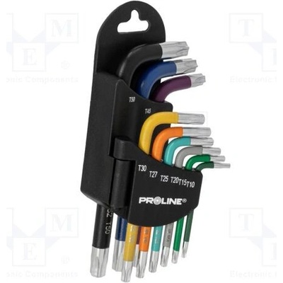 Proline klíč Torx ocel S2 9ks 48314