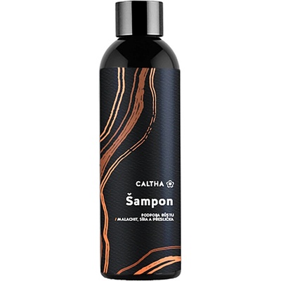 Caltha šampón podpora rastu Malachit, síra a praslička pre mužov 250 ml