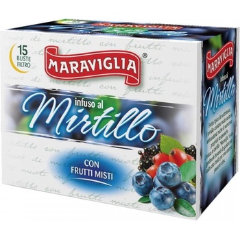 Maraviglia чай от боровинки Mirtillo, 15 бр. пакетчета в кутия