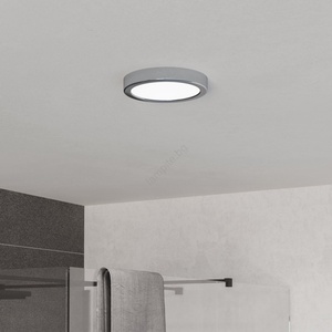 EGLO 901762 - LED плафон за баня FUEVA LED/7, 5W/230V Ø16, 6 cm IP44 хром (EG901762)