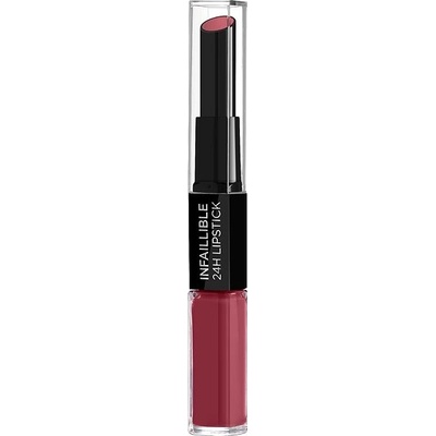 L'Oréal Paris Infaillible 24H Lip Color 804 Metroproof Rose rtěnka 5,7 g