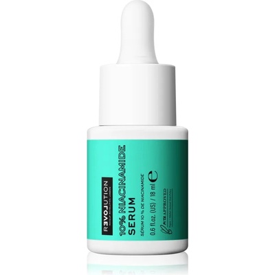 Revolution Beauty Niacinamide 10% успокояващ серум за мазна и проблемна кожа 18ml