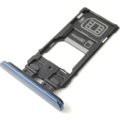 Sony Xperia 5 Dual SIM tray modrý, držák, šuplík 1319-9388