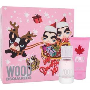 Dsquared2 Wood подаръчен комплект с тоалетна вода 100мл и лосион за тяло 150мл за жени 1 бр