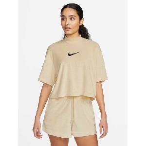 NIKE Тениска w nsw mock ss trry ms