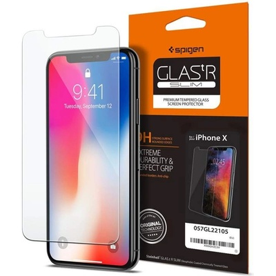 Spigen Tempered Glass GLAS. tR Slim - най-висок клас стъклено защитно покритие за дисплея на iPhone 11 Pro, iPhone XS, iPhone X