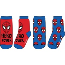 Spider Man Chlapčenské ponožky červená modrá