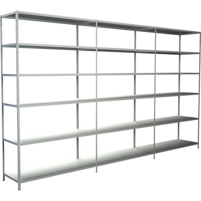 Schulte Regál rozšiřovací 4553-W 2300 x 2600 x 500 mm 18 políc biely
