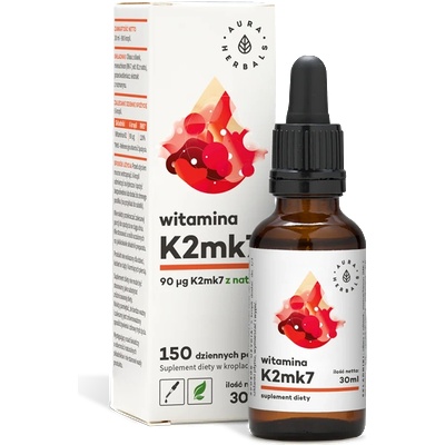 Aura Herbals Витамин К2 30 ml капки | Aura Herbals (10313 AH)