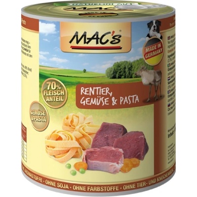 MAC's Dog sobí maso a zelenina 800 g