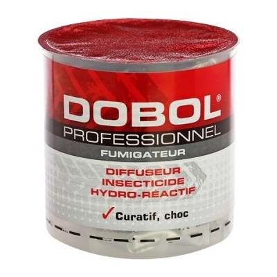 Франция ДОБОЛ ФЛУМИГАТОР -димка за унищожаване на хлебарки, кожояди, за летящи и пълзящи насекоми - 100 гр (1033-901)