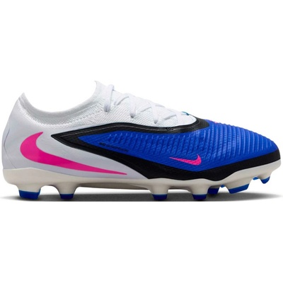 Nike JR PHANTOM 6 LOW PRO FG/MG Modrá Biela Ružová