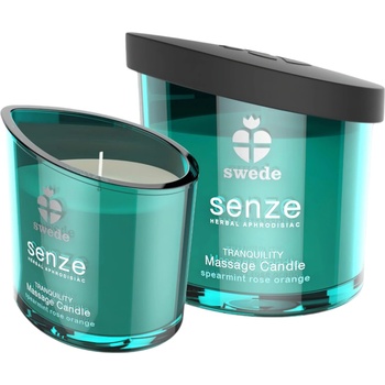Swede Свещ за масаж с аромати на роза и портокал - 50 мл