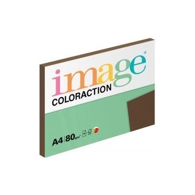 Image Coloraction farebný papier A4 80g hnedý 100 hárkov