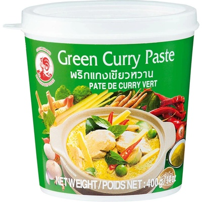 Cock Brand Thajská zelená kari pasta 400g