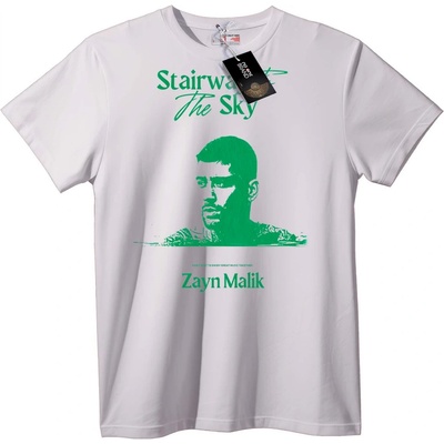 NOONEBRAND Тениска Zayn Malik Стълба към Небето - L, White