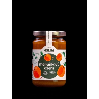 4Slim 100% džem meruňkový 280 g – Zboží Mobilmania