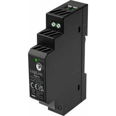 LogiLink PS0015 síťový zdroj na DIN lištu 12 V 1.25 A 15 W Obsah 1 ks