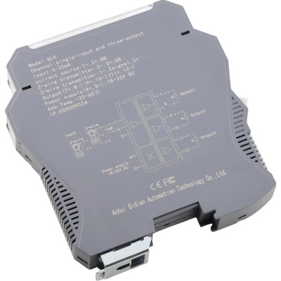 AMPUL Signálový izolátor/prevodník GLK 4-20 mA 0-10 V 1 In 2 Out