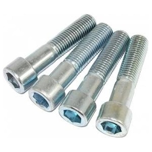 Uncanny Brand Zinc-plated hexagon socket head cap screw 82302 class 8.8 16*80mm