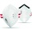 Activegear Дихателна маска за еднократна употреба Active AIR R36 (R36)