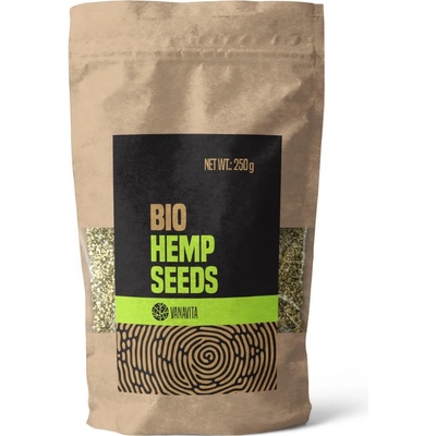 VanaVita BIO Konopné semienka lúpané 250 g