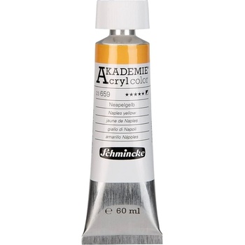 Schmincke Akademie АКРИЛНА боя 659 Naples Yellow 60 ml 1 бр (75.3042)