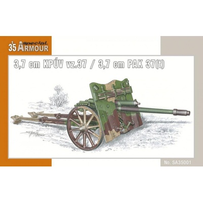 Special Hobby 3 7cm KPUV vz.37 / 3 7cm PAK 37 t 1:35