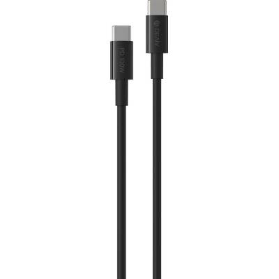 Devia EC317 PD USB-C - USB-C, 1,5m, černý