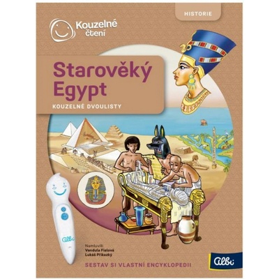 Albi Kouzelné čtení kouzelný dvoulist Starověký Egypt